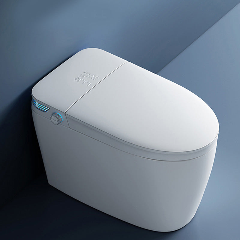 Contemporary Floor Standing Bidet in White Vitreous China Bidets