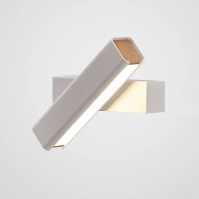 Modernism Single White/Black Wall Mounted Sconce LED Wall Light for Bedroom