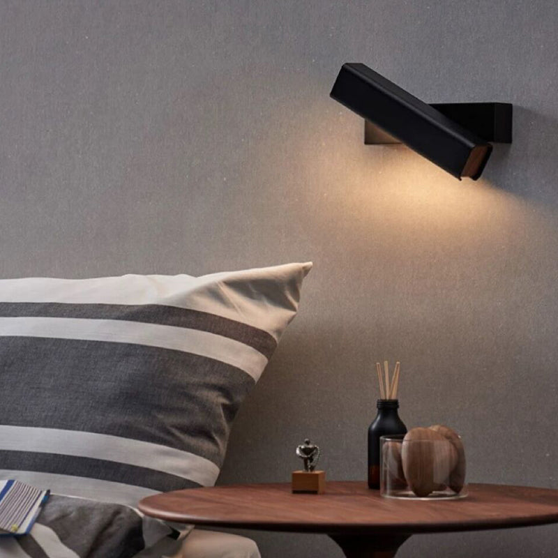 Modernism Single White/Black Wall Mounted Sconce LED Wall Light for Bedroom