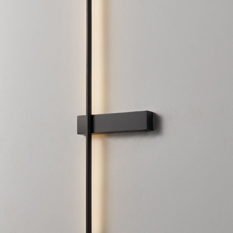 Contemporary Metal Wall Lighting Ideas Black Wall Lamp for Living Room