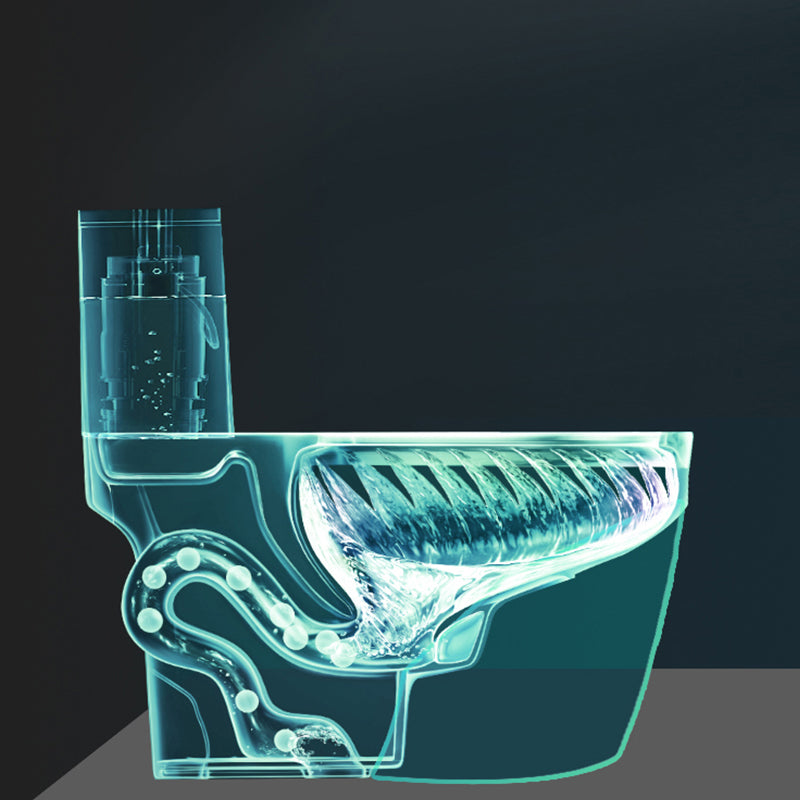 Traditional Floor Mount Flush Toilet Gray Urine Toilet for Washroom