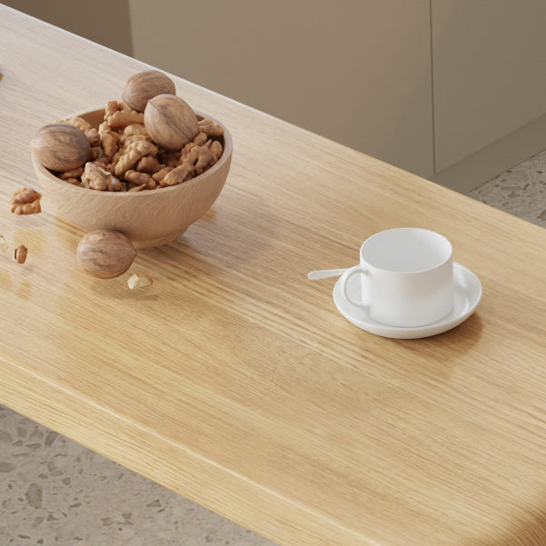 Modern Rectangle Bar Table Set 1/3 Pcs Brown Wooden Bar Table Set