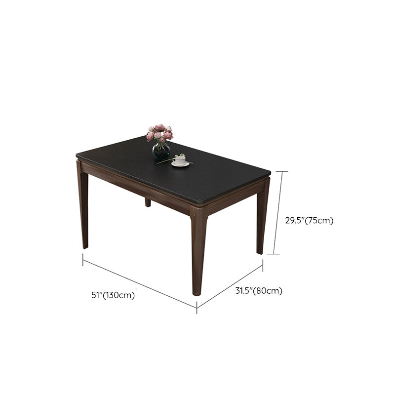Stone 4-foot Dinette Table Modern Style Dining Table for Home