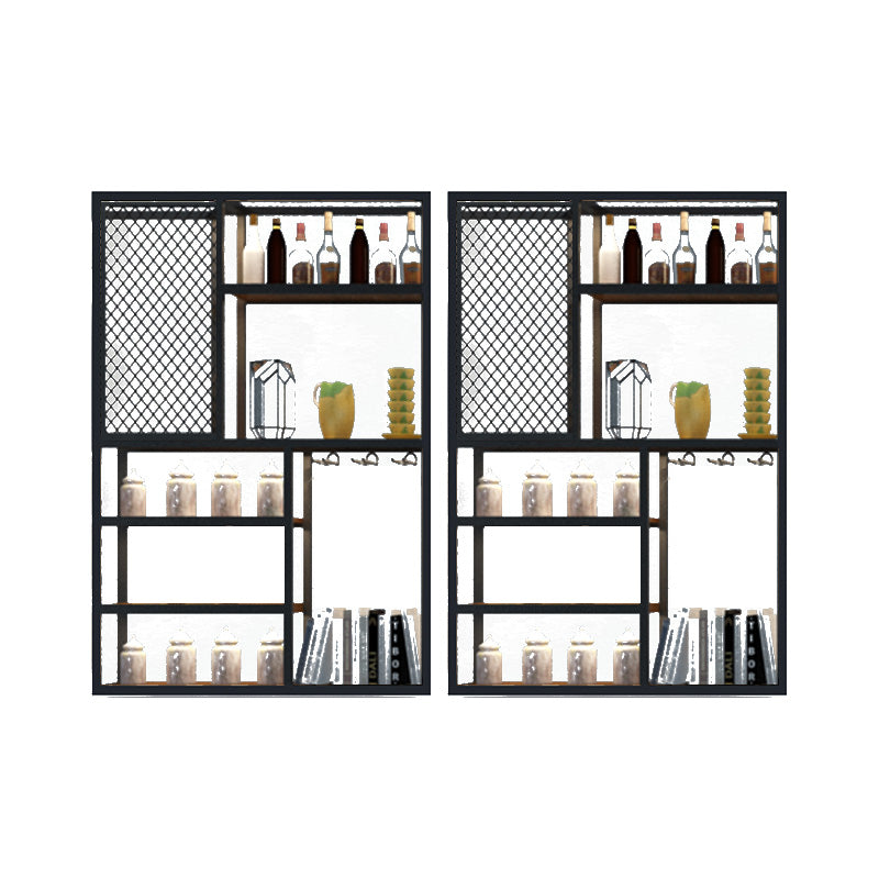 Wall Mounted Wine Bottle Rack Metal Wine Bottle Rack for Home