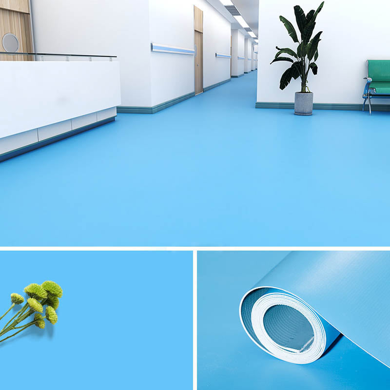 PVC Flooring Pure Color Waterproof Fire Resistant PVC Flooring