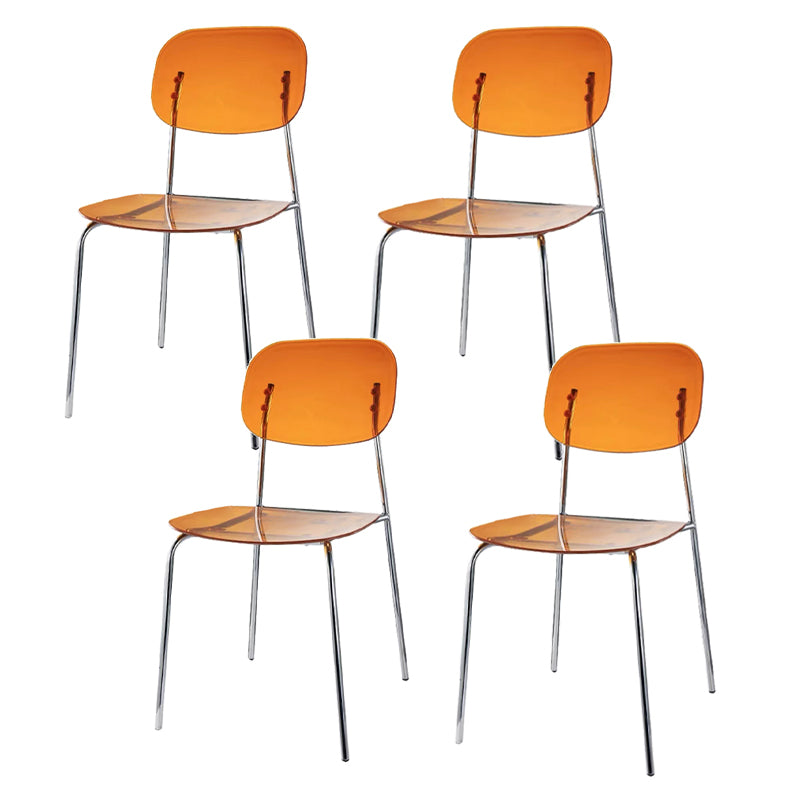 Plastic Bar Stools Industrial Style Backless Bar Stools with Footrest