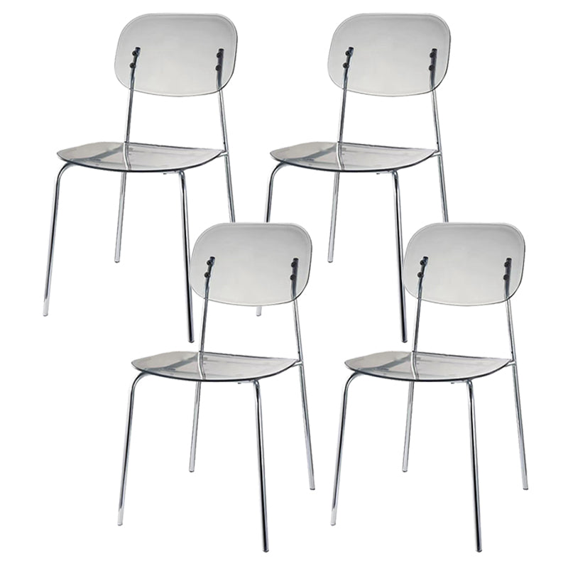 Plastic Bar Stools Industrial Style Backless Bar Stools with Footrest