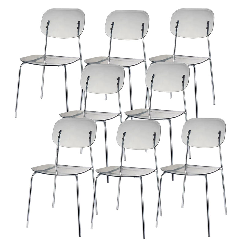 Plastic Bar Stools Industrial Style Backless Bar Stools with Footrest