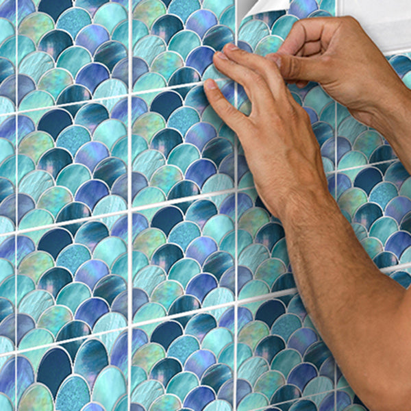 Mosaic Tile Peel and Stick Tile Kitchen Waterproof Backsplash Peel and Stick Wall Tile