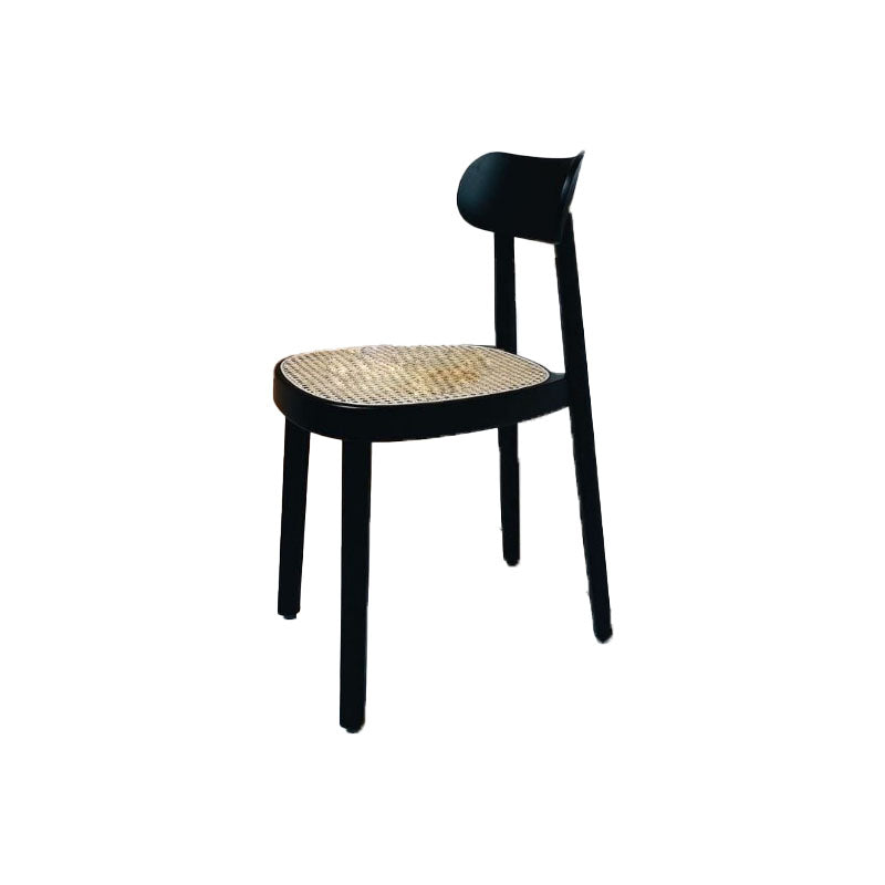Contemporary Style Wood Counter Chair Footrest Counter Stool for Restaurant
