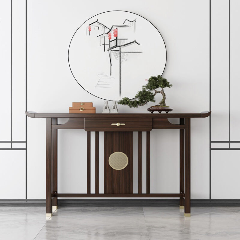 Rectangle Shape Contemporary Console Table Wooden Console Sofa Table