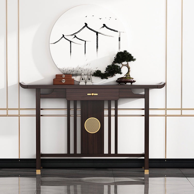 Rectangle Shape Contemporary Console Table Wooden Console Sofa Table