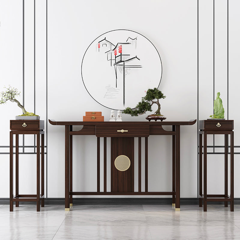 Rectangle Shape Contemporary Console Table Wooden Console Sofa Table