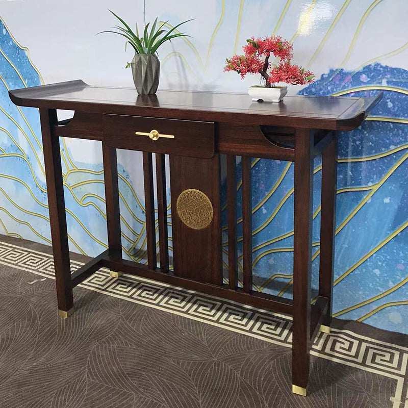 Rectangle Shape Contemporary Console Table Wooden Console Sofa Table