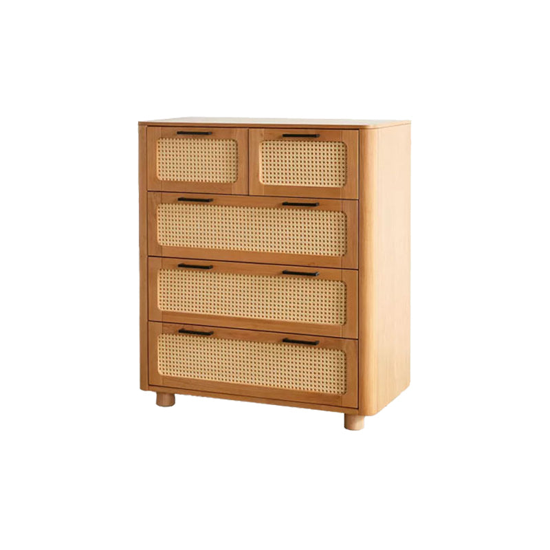 Solid Wood Storage Chest Dresser Modern Storage Chest for Bedroom