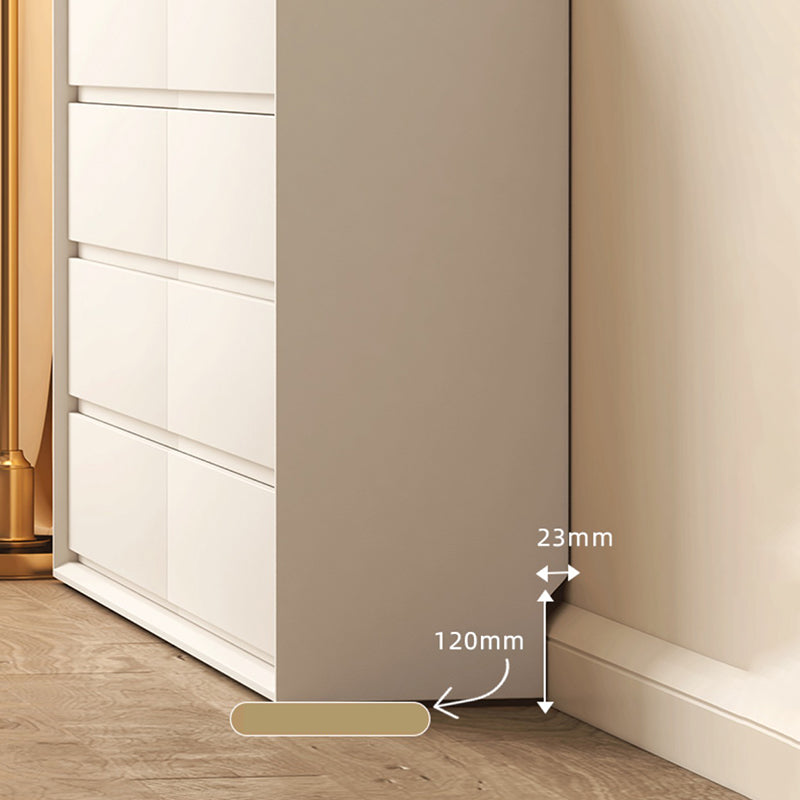 Horizontal Storage Chest Dresser Modern Storage Chest with 8 Drawers