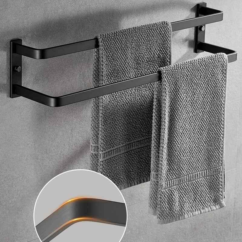 Modern Metal Bathroom Hardware Set 6-Piece Bathroom Accessory Kit