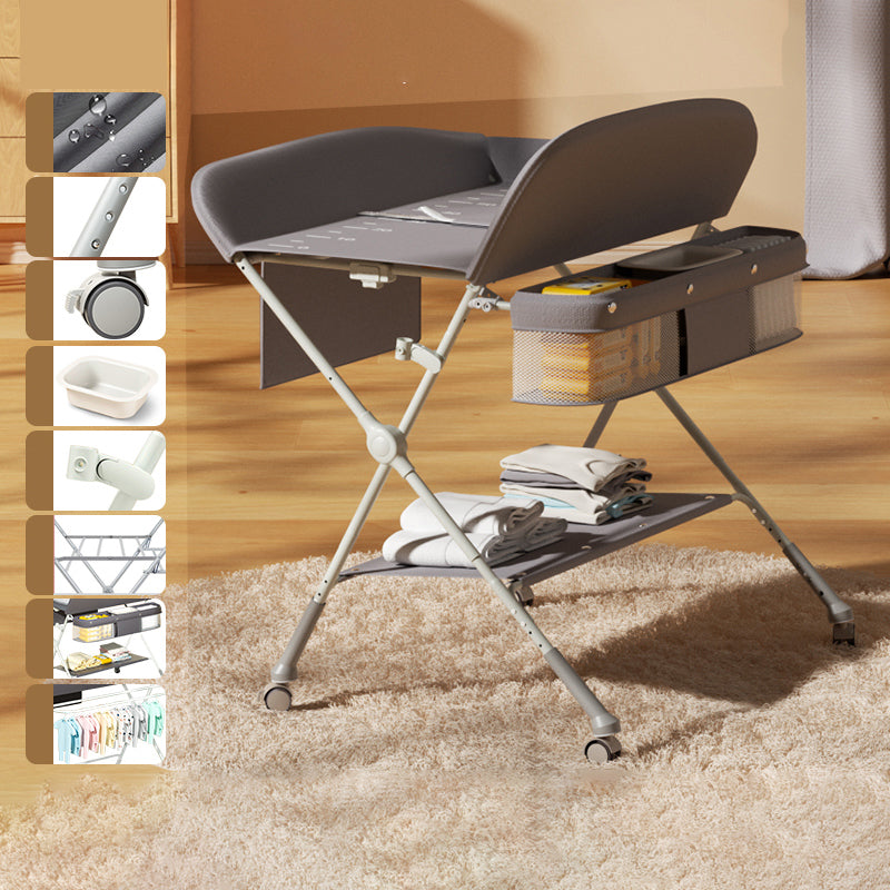 Folding Changing Table Portable Baby Changing Table with Pad