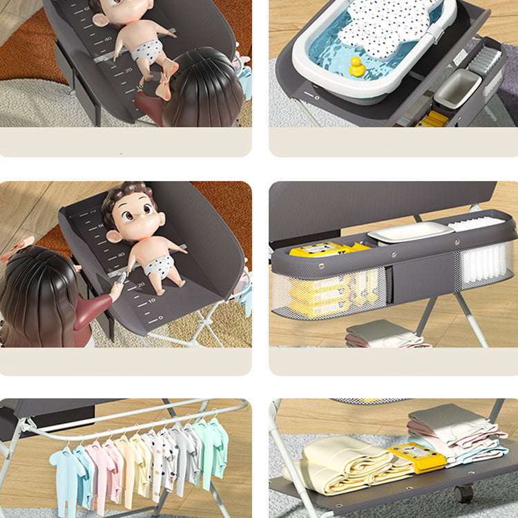 Folding Changing Table Portable Baby Changing Table with Pad