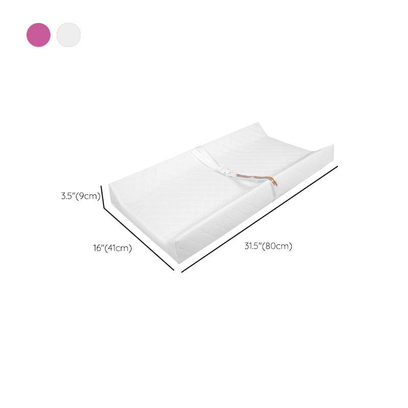 Matte Finish Baby Changing Table Modern Crib Top Changer with Seat Belt