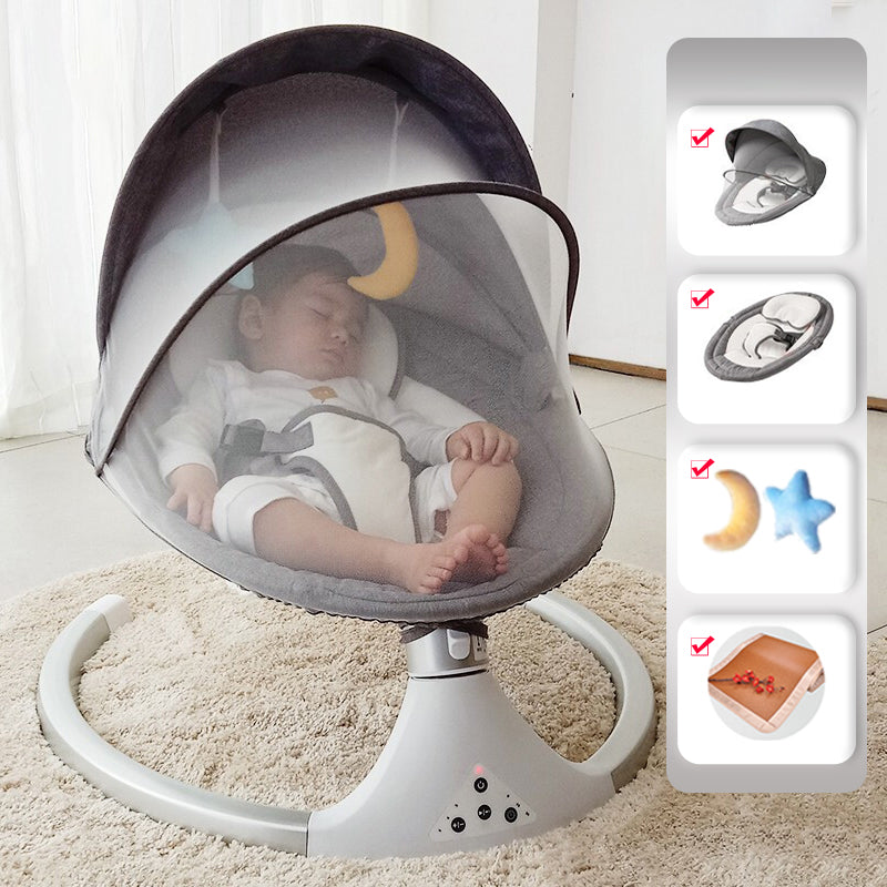 Electric Crib Cradle Rocking Crib Cradle for Baby and Newborn