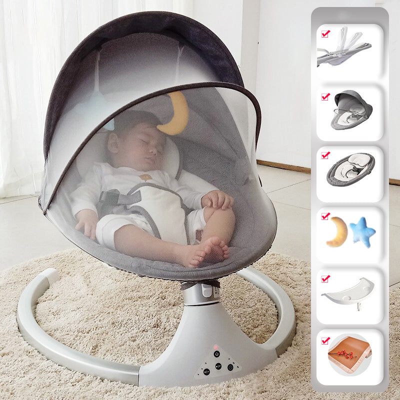 Electric Crib Cradle Rocking Crib Cradle for Baby and Newborn