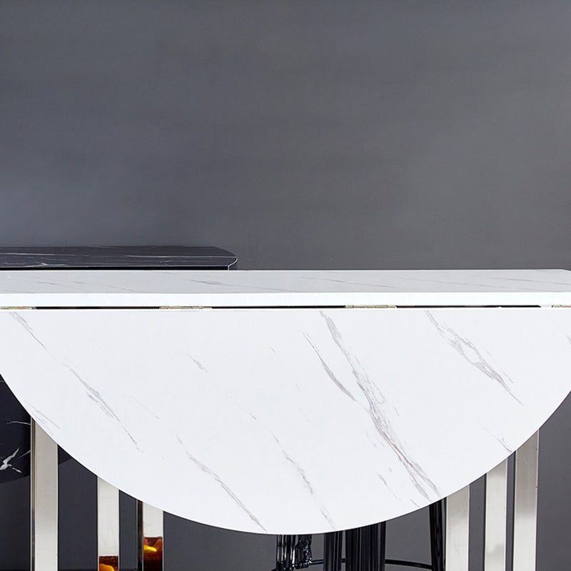 Modern Dining Table Metal Base Table for Kitchen Dining Room