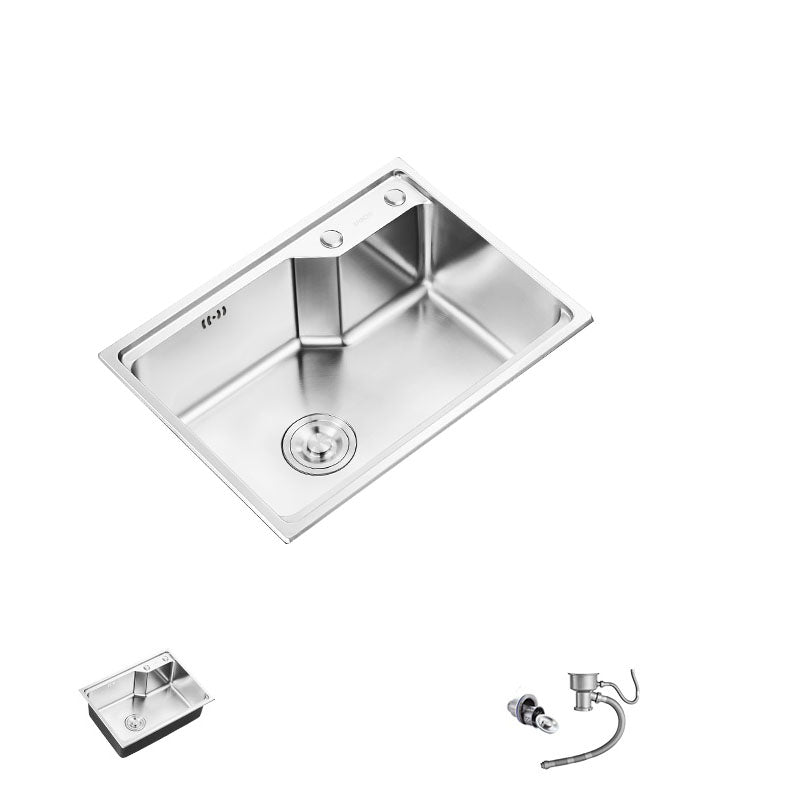 Soundproofing Stainless Steel Kitchen Sink Modern Style Stainless Steel Kitchen Sink