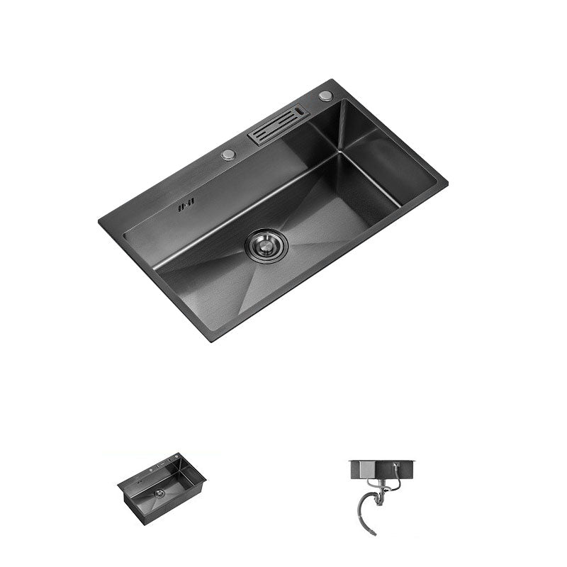 Stainless Steel Kitchen Sink Modern Style Stainless Steel Kitchen Sink with Soundproofing