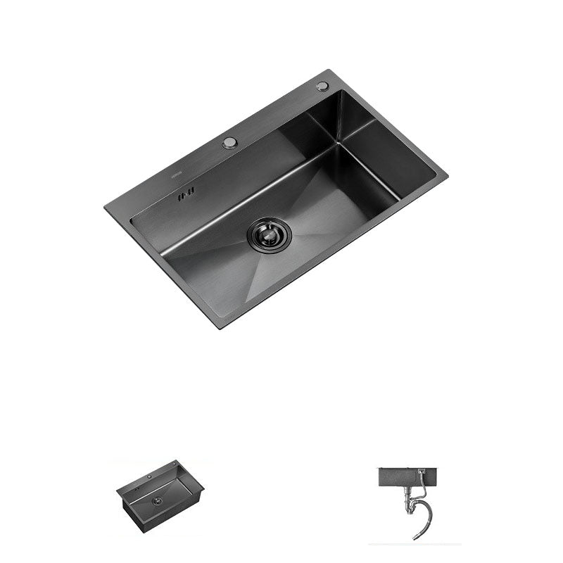 Stainless Steel Kitchen Sink Modern Style Stainless Steel Kitchen Sink with Soundproofing