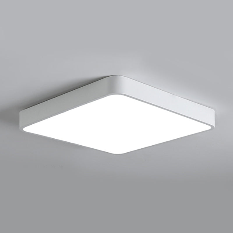 Metal Geometric Flush Mount Fixture Macron Flush Light Fixtures