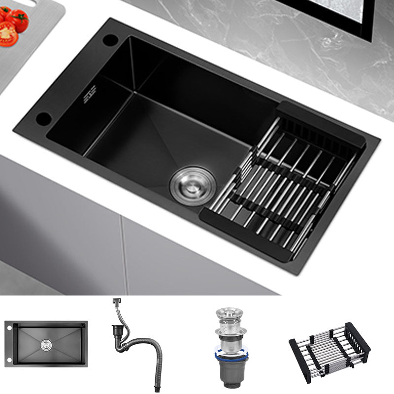 Modern Style Drop-In Kitchen Sink Soundproof Design Stainless Steel Kitchen Sink