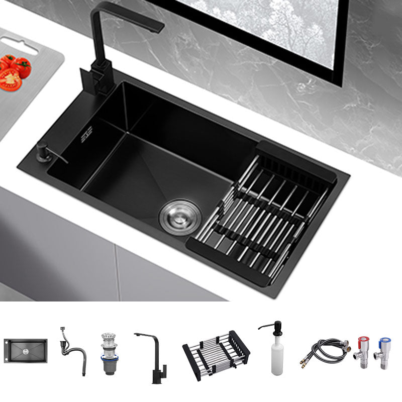 Modern Style Drop-In Kitchen Sink Soundproof Design Stainless Steel Kitchen Sink