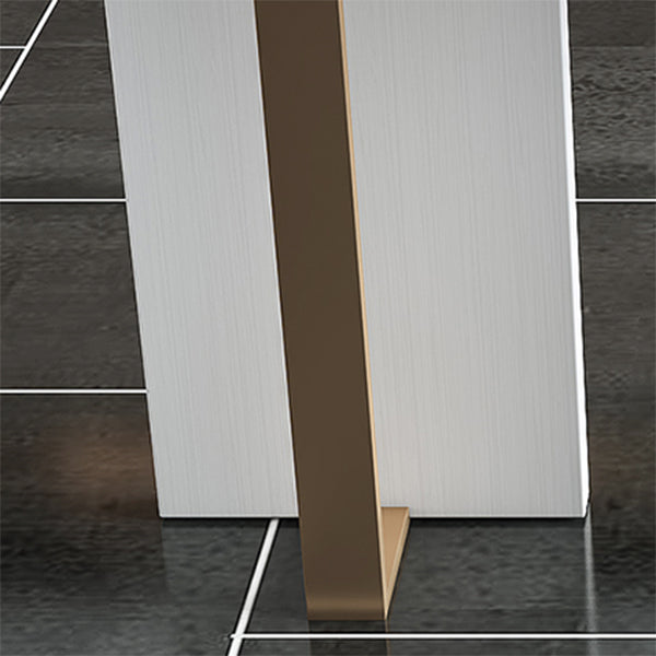 Glam Rectangle Bar Table Set 1/5 Pcs Faux Marble Bar Table Set