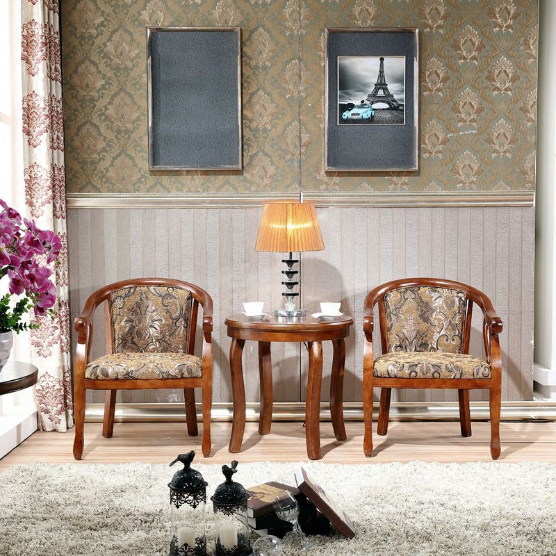 Modern Kitchen Dining Chair Solid Wood Dining Chair with Cushion