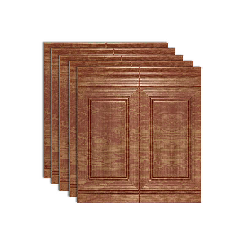 Glam Waterproof Wainscoting Solid Color Peel and Stick Indoor Wallboard