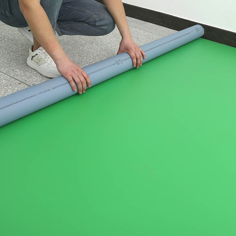 Pure Color PVC Flooring Self-Stick Waterproof Fire Resistant PVC Flooring