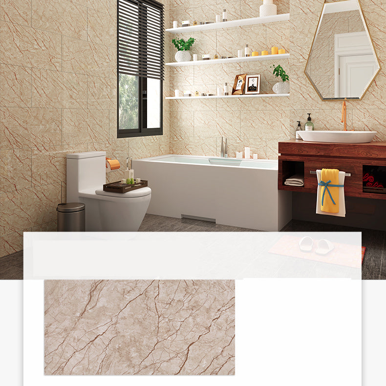 Mosaic Wall Tiles Pvc Kitchen and Bathroom Backsplash Peel and Stick Tiles