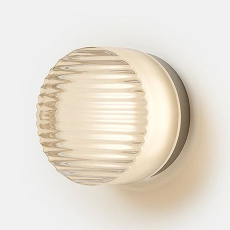 Single Modernism Wall Mounted Sconce Polished Acrylic LED Wall Light for Bedroom