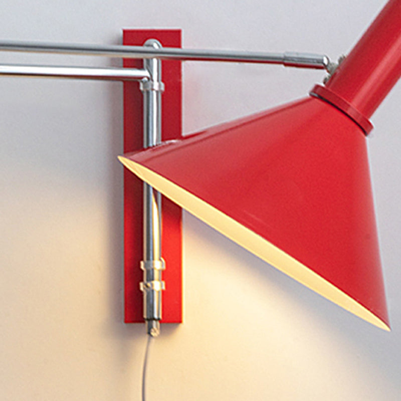 Contemporary Wall Light Fixture Colorful Metal Wall Light Sconce for Sitting Room