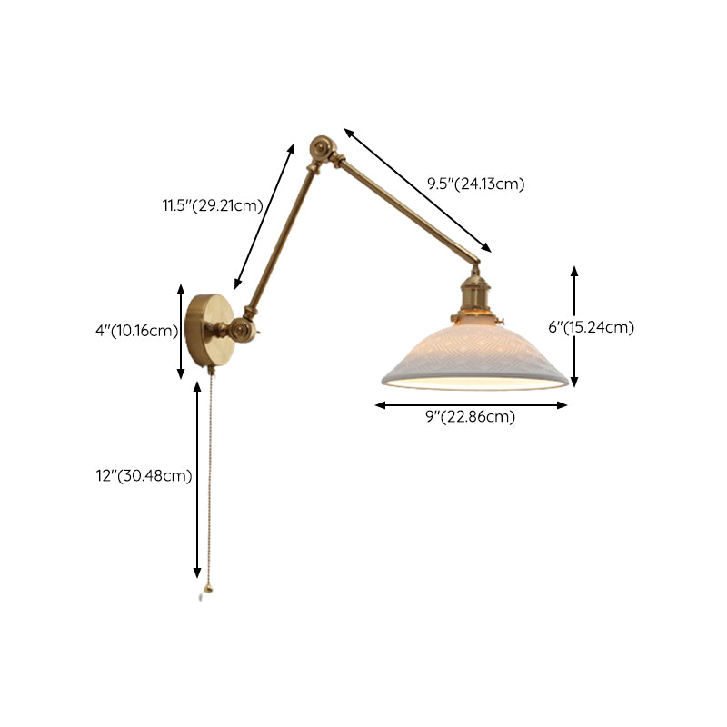 Postmodern Wall Lamp Geometric Wall Light Sconce for Sitting Room
