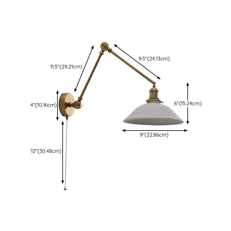 Postmodern Wall Lamp Geometric Wall Light Sconce for Sitting Room