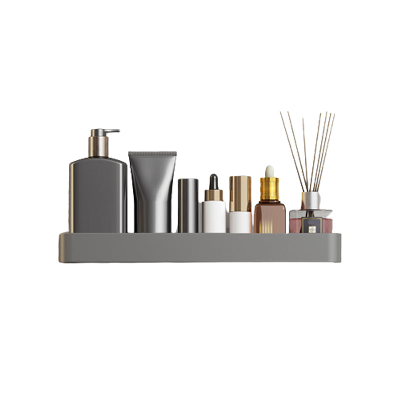 Minimalist Matte Metal Bathroom Accessory Set Modern Bath Shelf