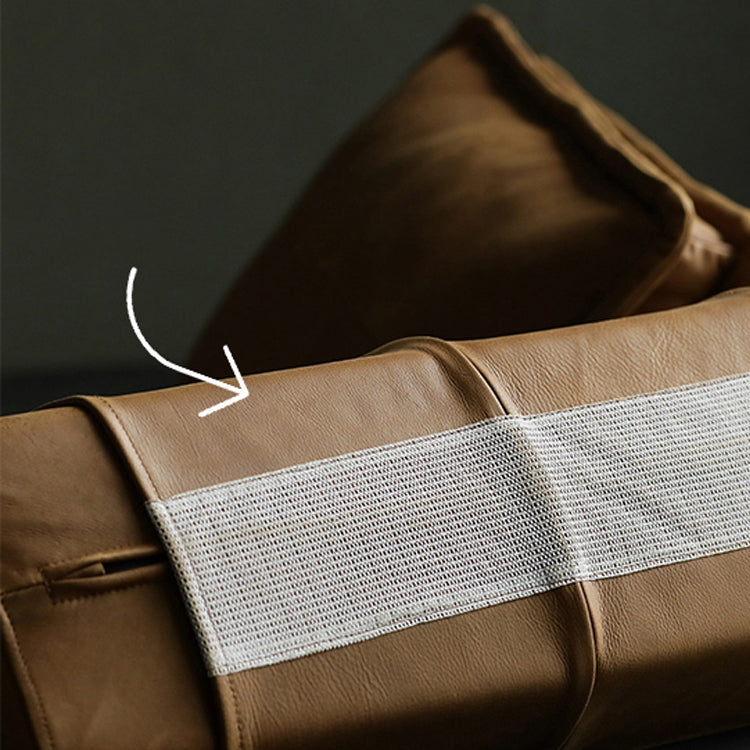 29.92" High Cushions Sofa Mid Century Modern Armless Sofa with Pillows