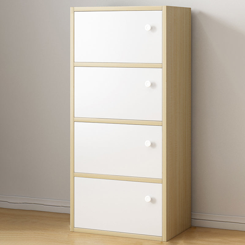Modern Accent Cabinet Scratch Resistant Wood Cabinet with Doors