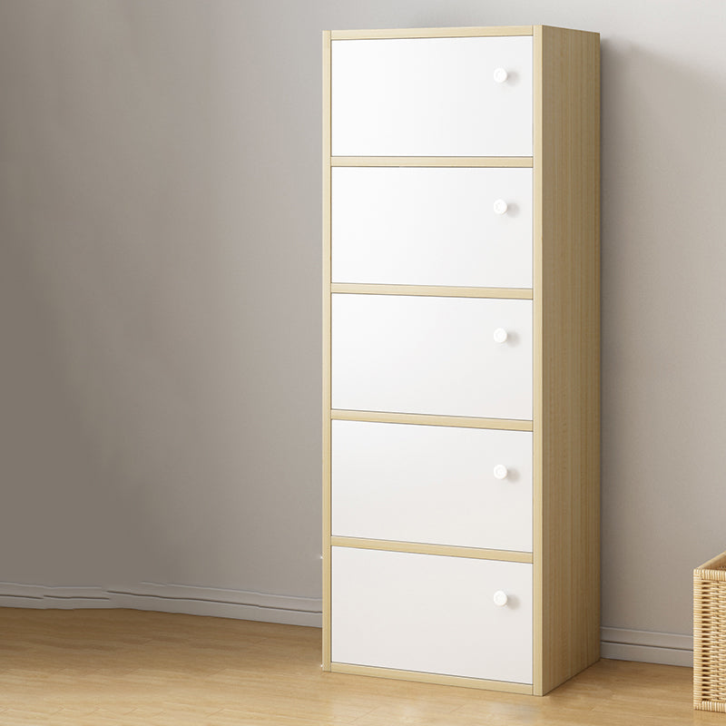 Modern Accent Cabinet Scratch Resistant Wood Cabinet with Doors