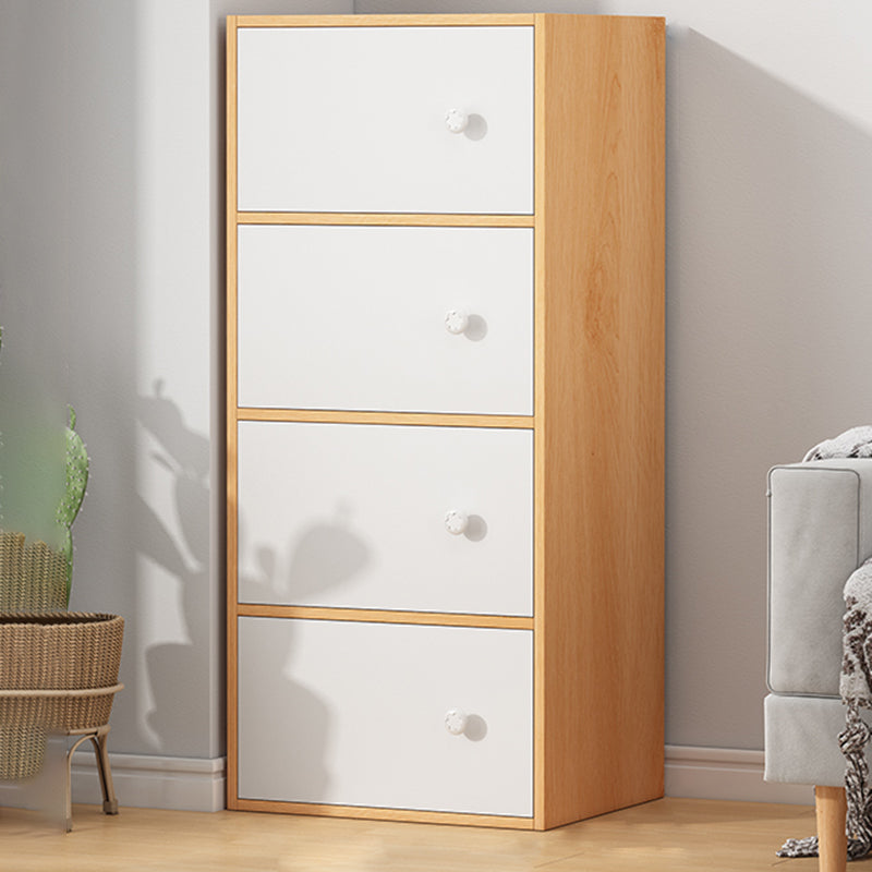 Modern Accent Cabinet Standard No Distressing Wood Cabinet with Doors