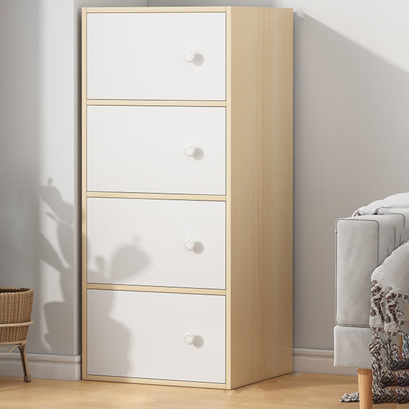 Modern Accent Cabinet Standard No Distressing Wood Cabinet with Doors