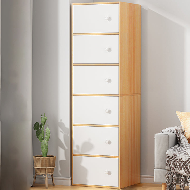 Modern Accent Cabinet Standard No Distressing Wood Cabinet with Doors