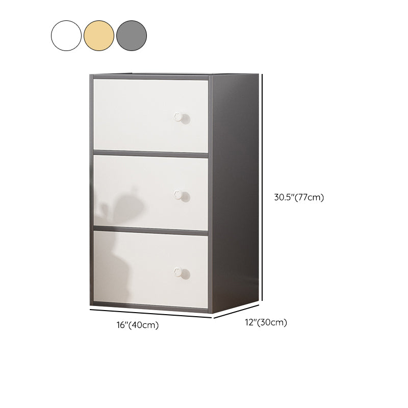 Modern Accent Cabinet Standard No Distressing Wood Cabinet with Doors